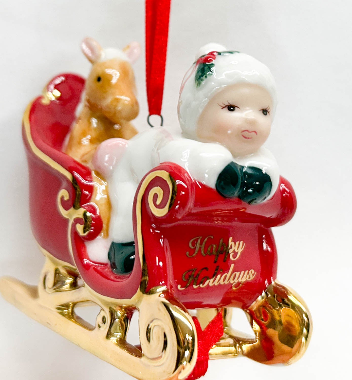2007 Baby's First Christmas Ornament - Porcelain