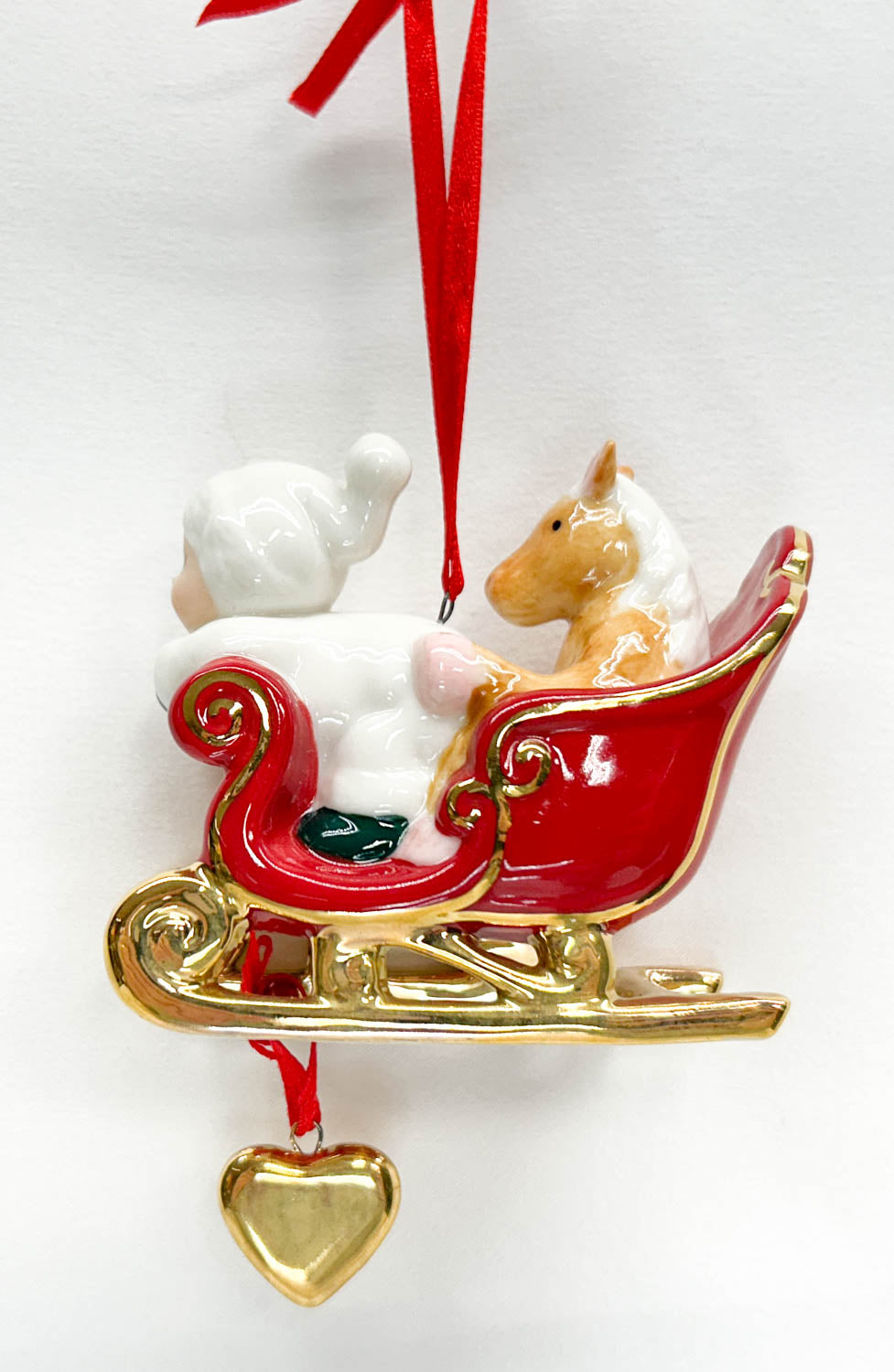 2007 Baby's First Christmas Ornament - Porcelain
