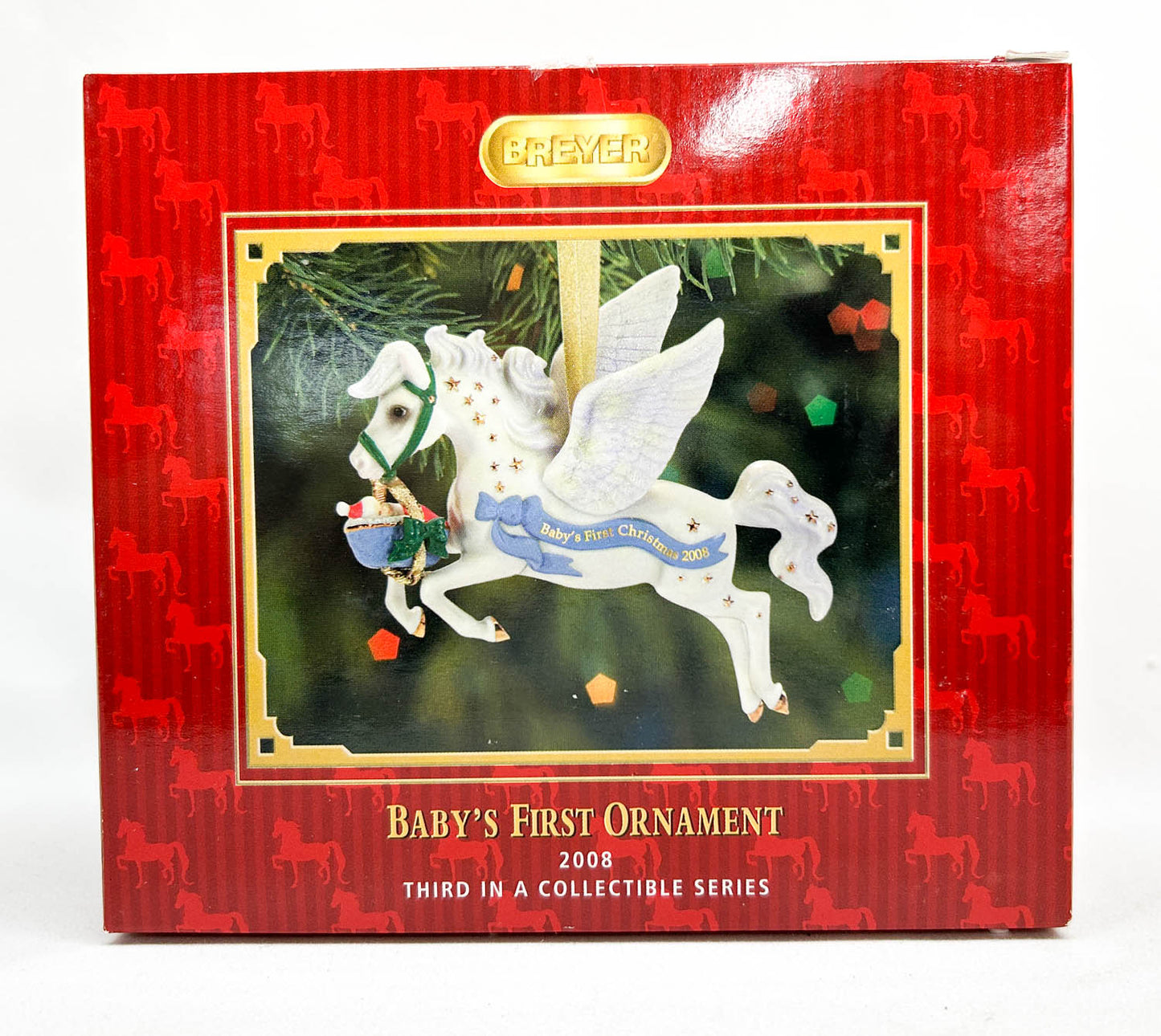 2008 Baby's First Christmas Ornament - Porcelain
