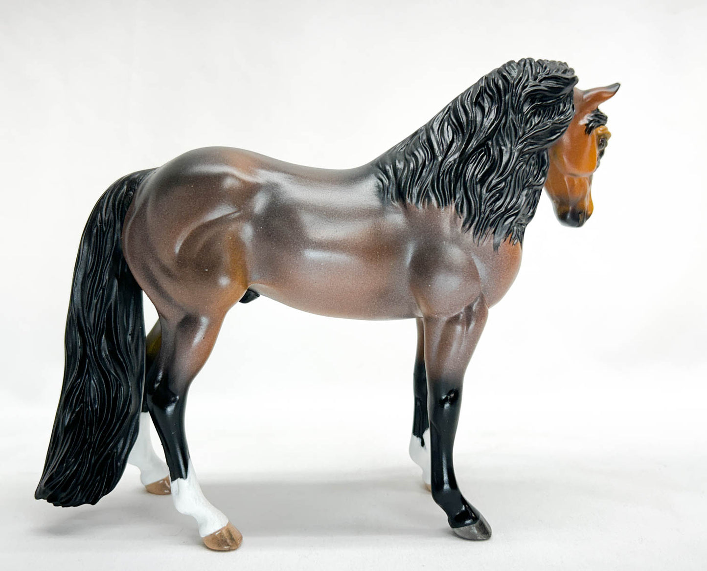 Bouncer, Bay Roan, Custom by Jessica Fry