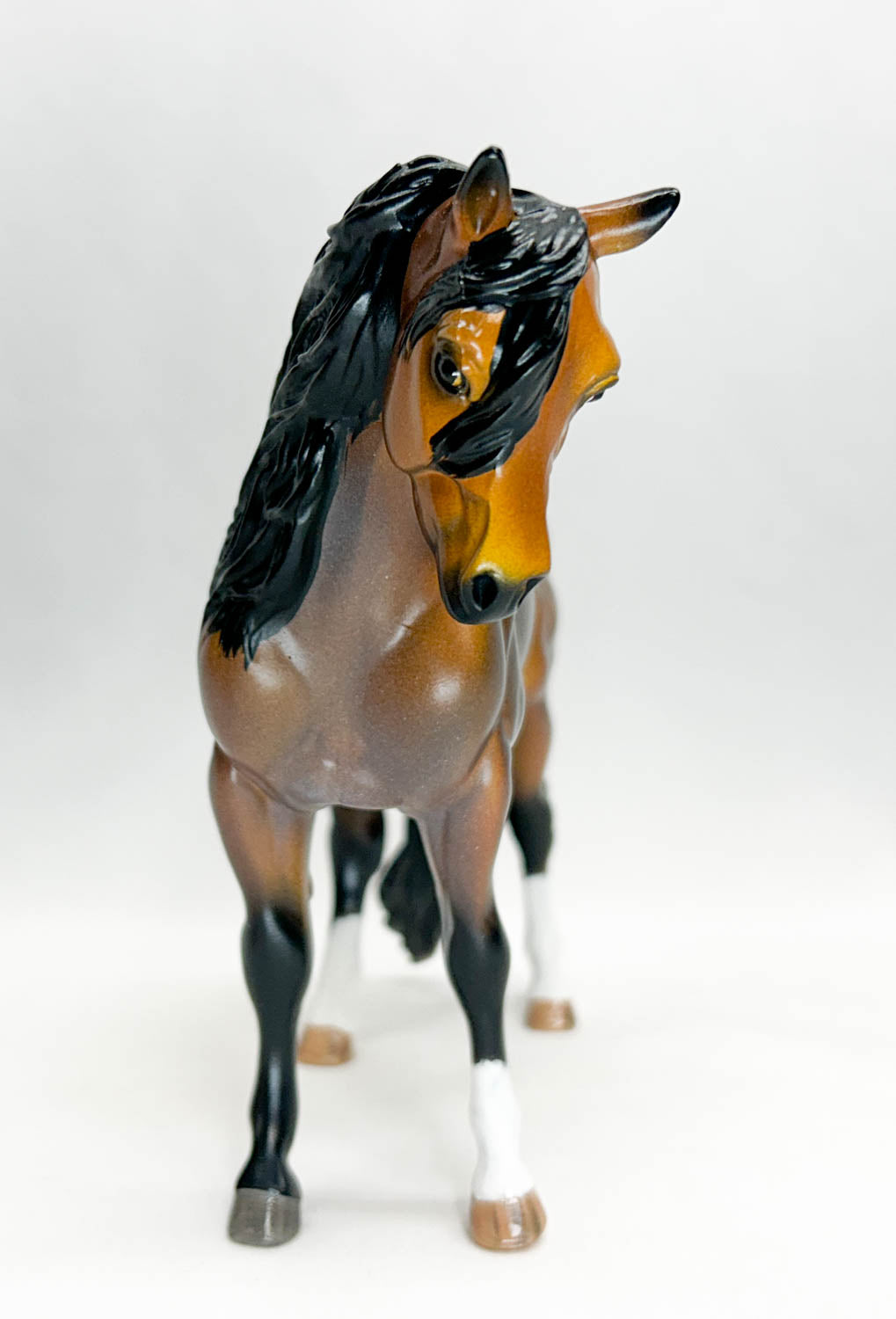 Bouncer, Bay Roan, Custom by Jessica Fry