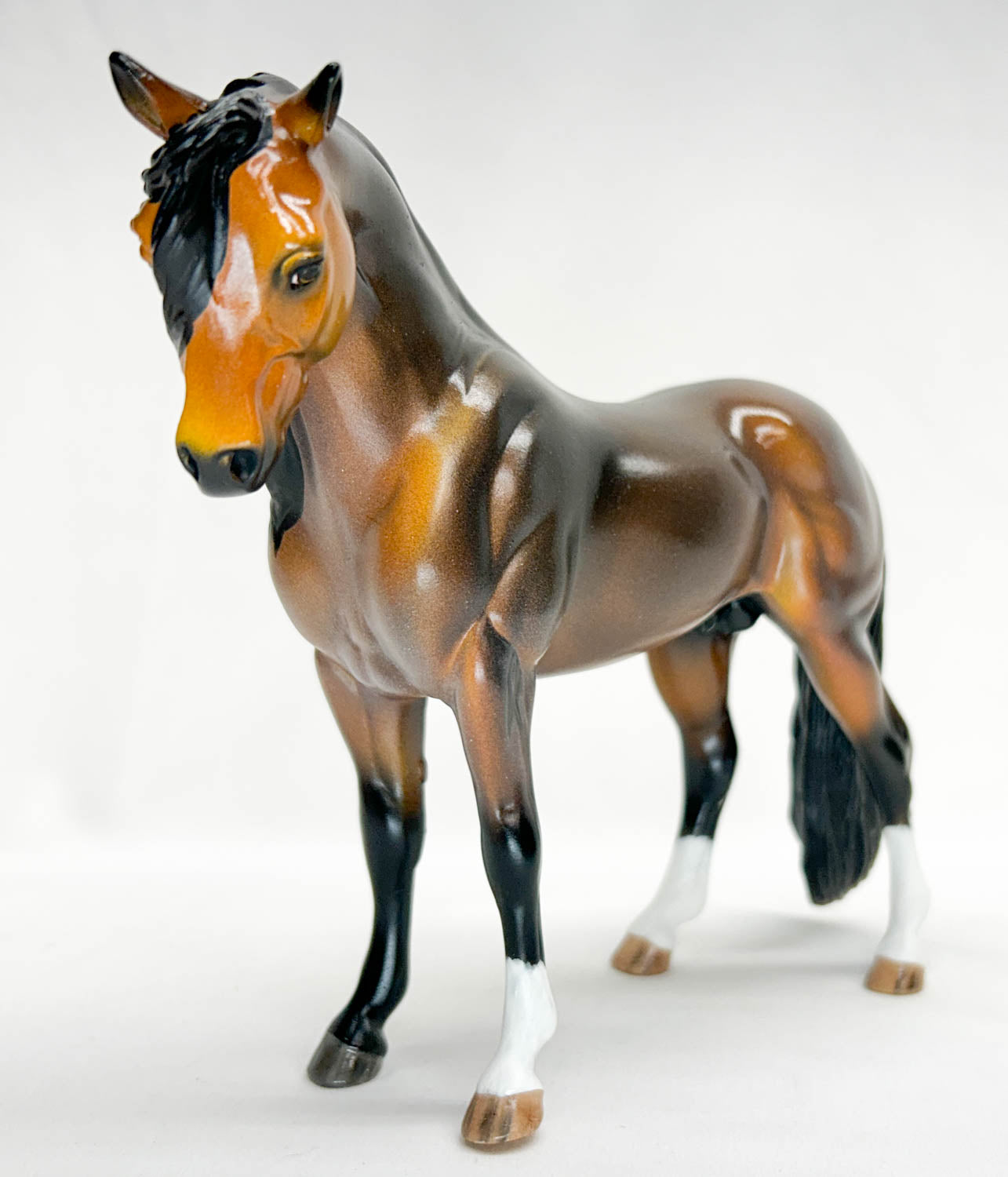 Bouncer, Bay Roan, Custom by Jessica Fry