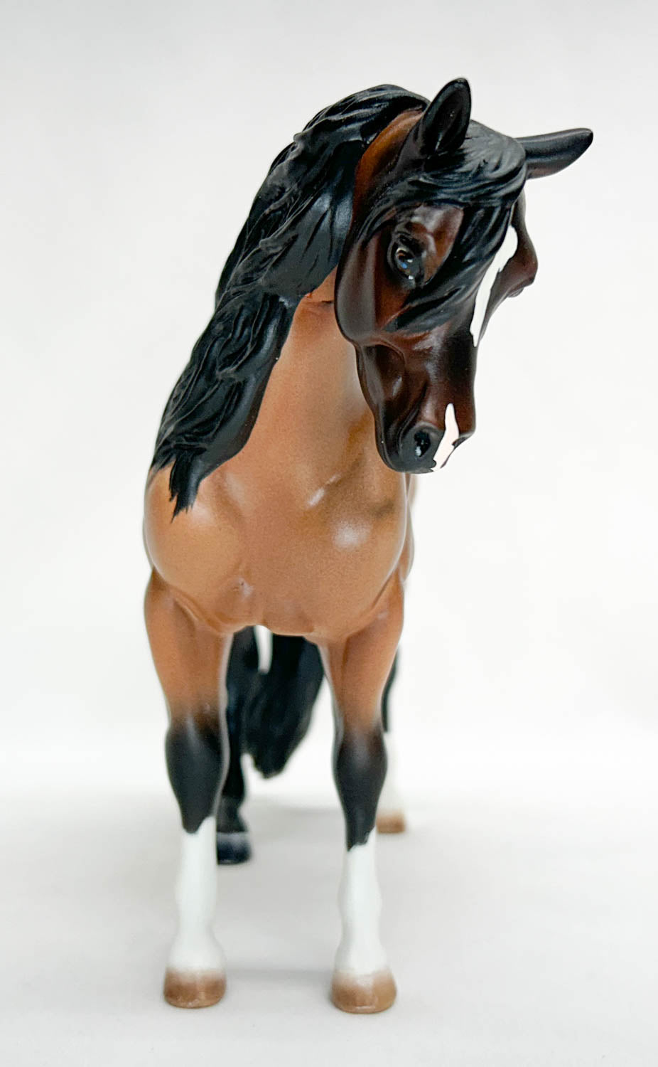 Bouncer, Bay Roan ~ "Poster Pony II" Custom by Jessica Fry