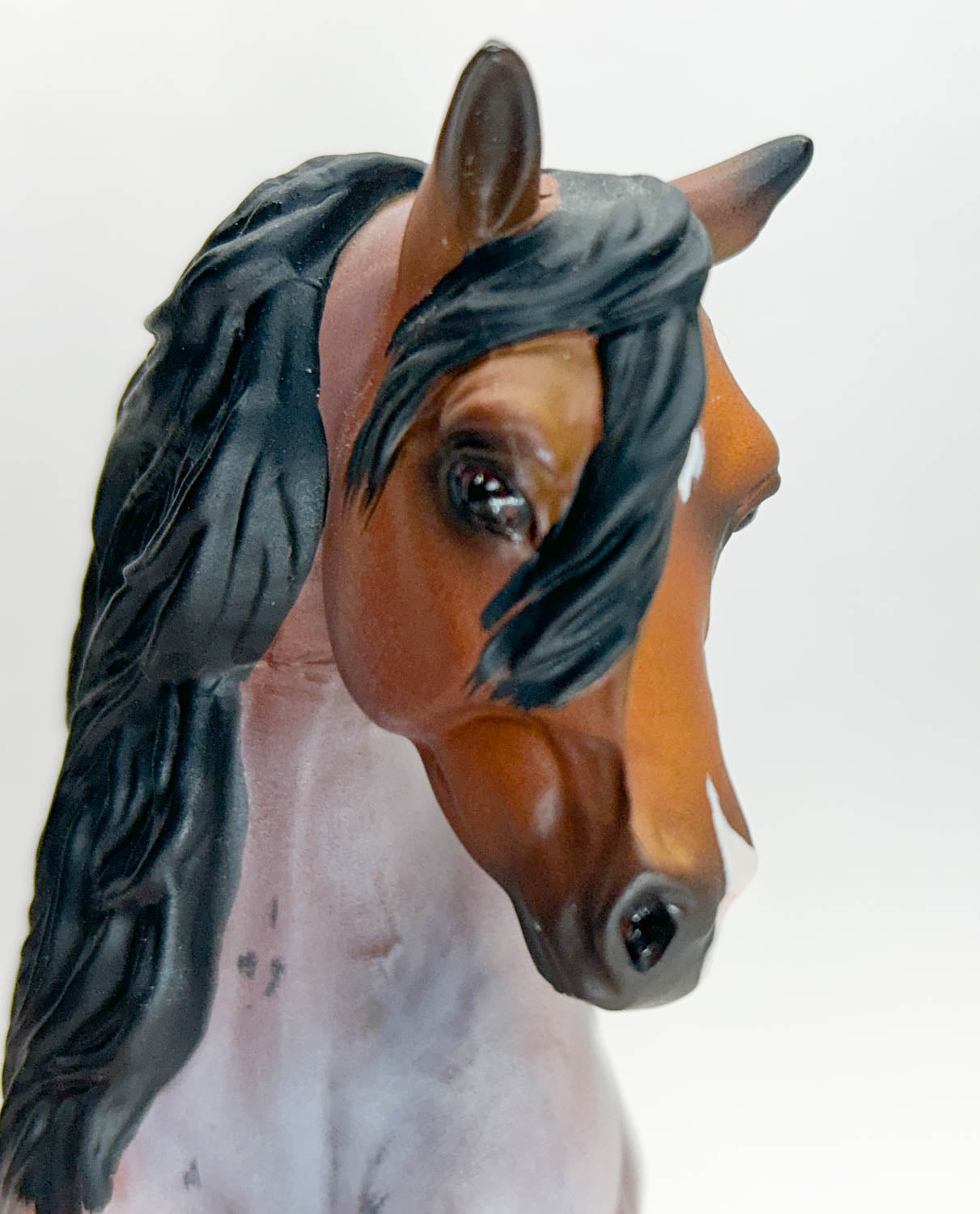 Bouncer, Bay Roan ~ "Poster Pony" Custom by Jessica Fry