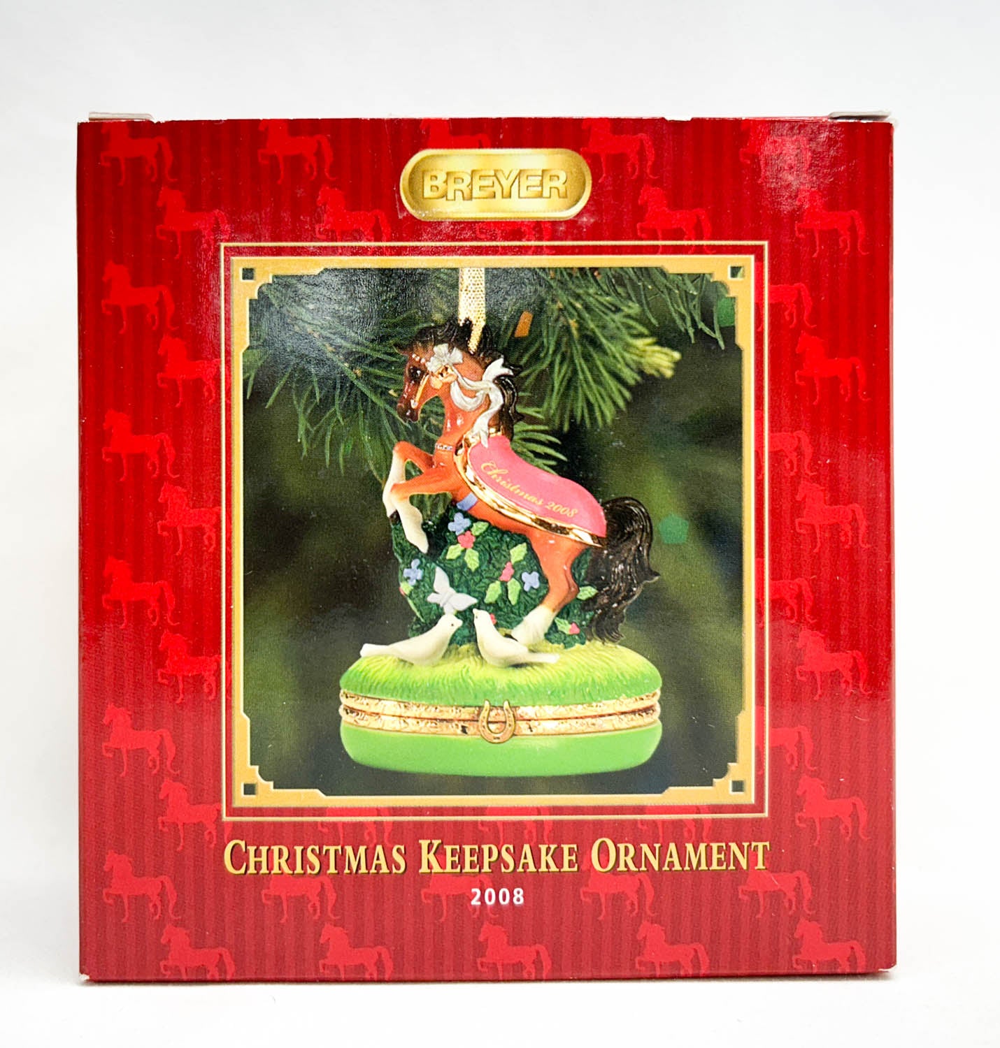 2008 Christmas Keepsake Ornament - Porcelain - 1st in the Series