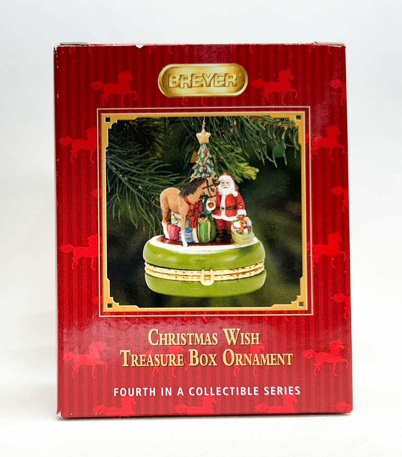 2011 Christmas Wish Treasure Box Keepsake Ornament - Porcelain