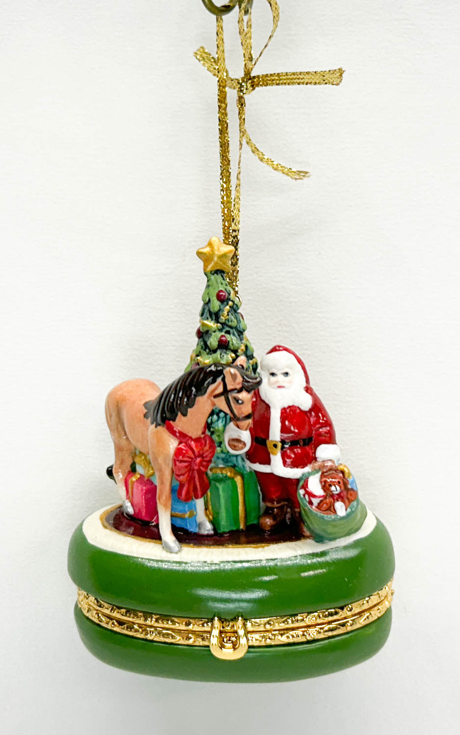 2011 Christmas Wish Treasure Box Keepsake Ornament - Porcelain