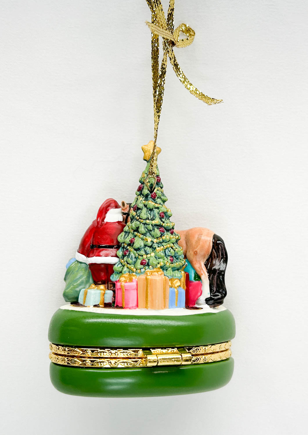 2011 Christmas Wish Treasure Box Keepsake Ornament - Porcelain