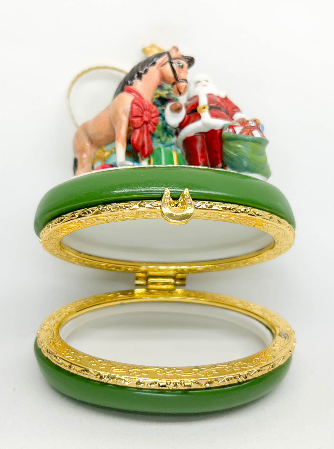 2011 Christmas Wish Treasure Box Keepsake Ornament - Porcelain