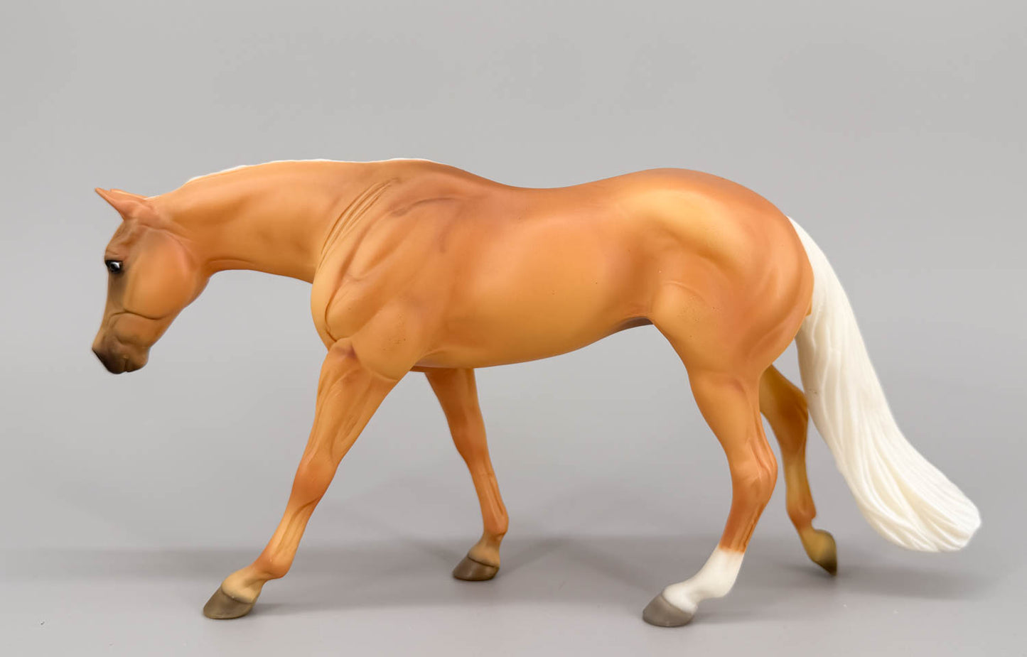 American Quarter Horse Mare, Palomino - Blue Gold Family