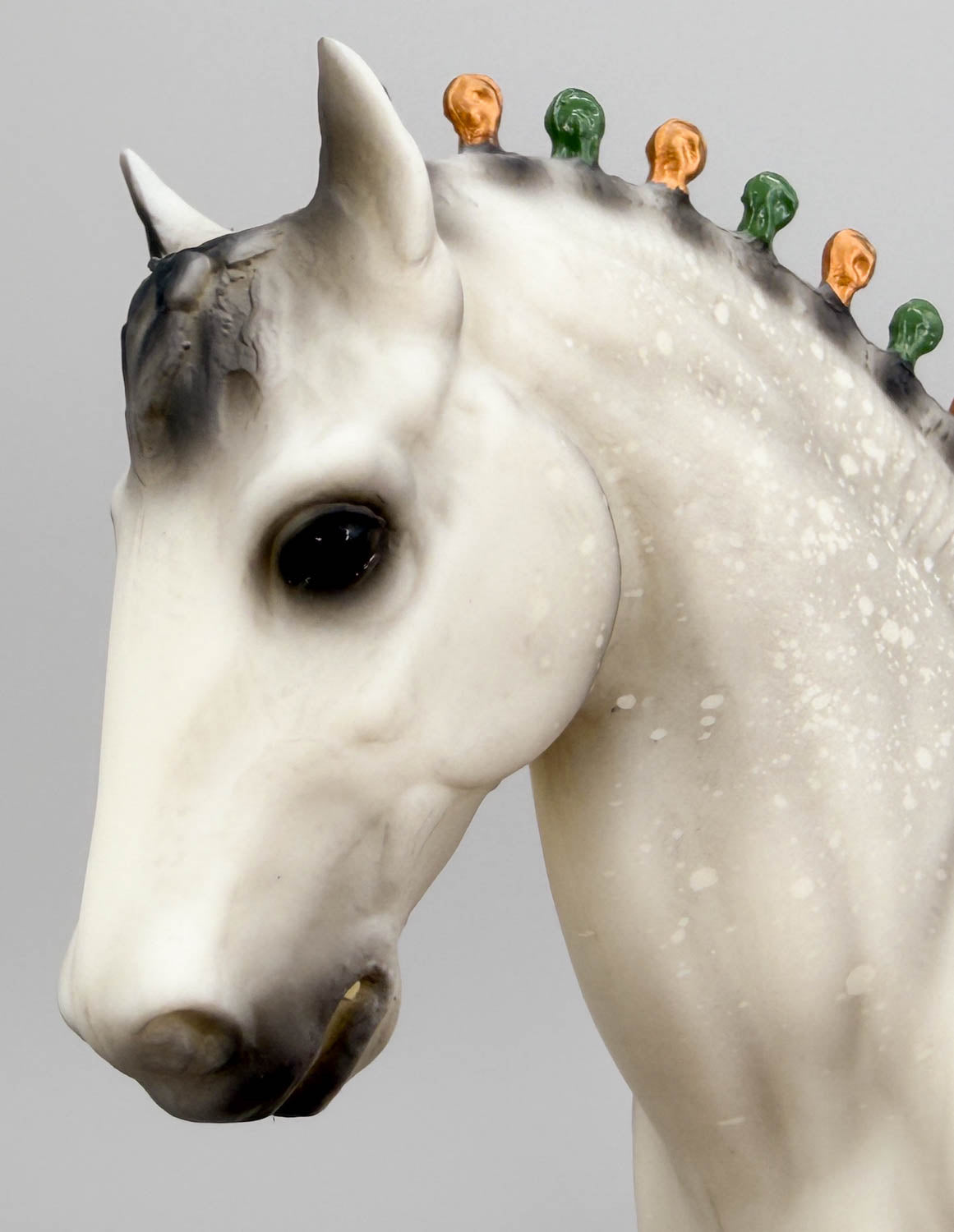 Clydesdale Stallion, Dapple Grey - TRU SR Medallion Series