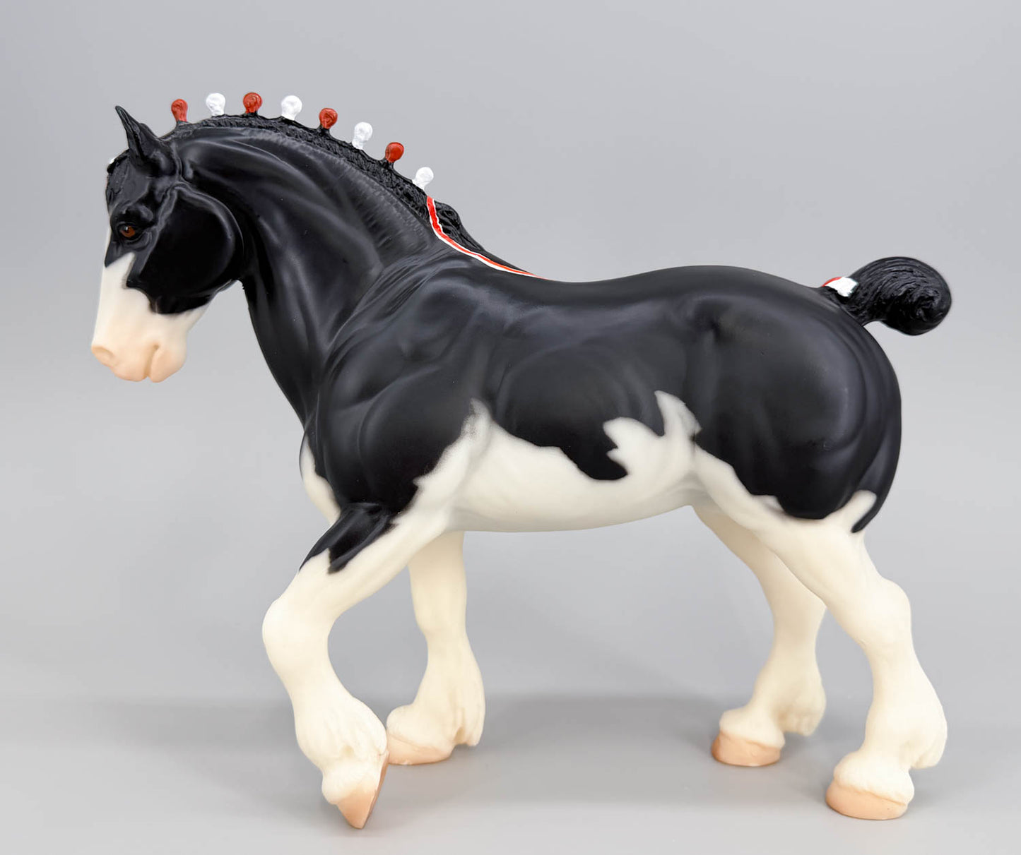Clydesdale Stallion ~ Laddie II - Bi-Eyed Version