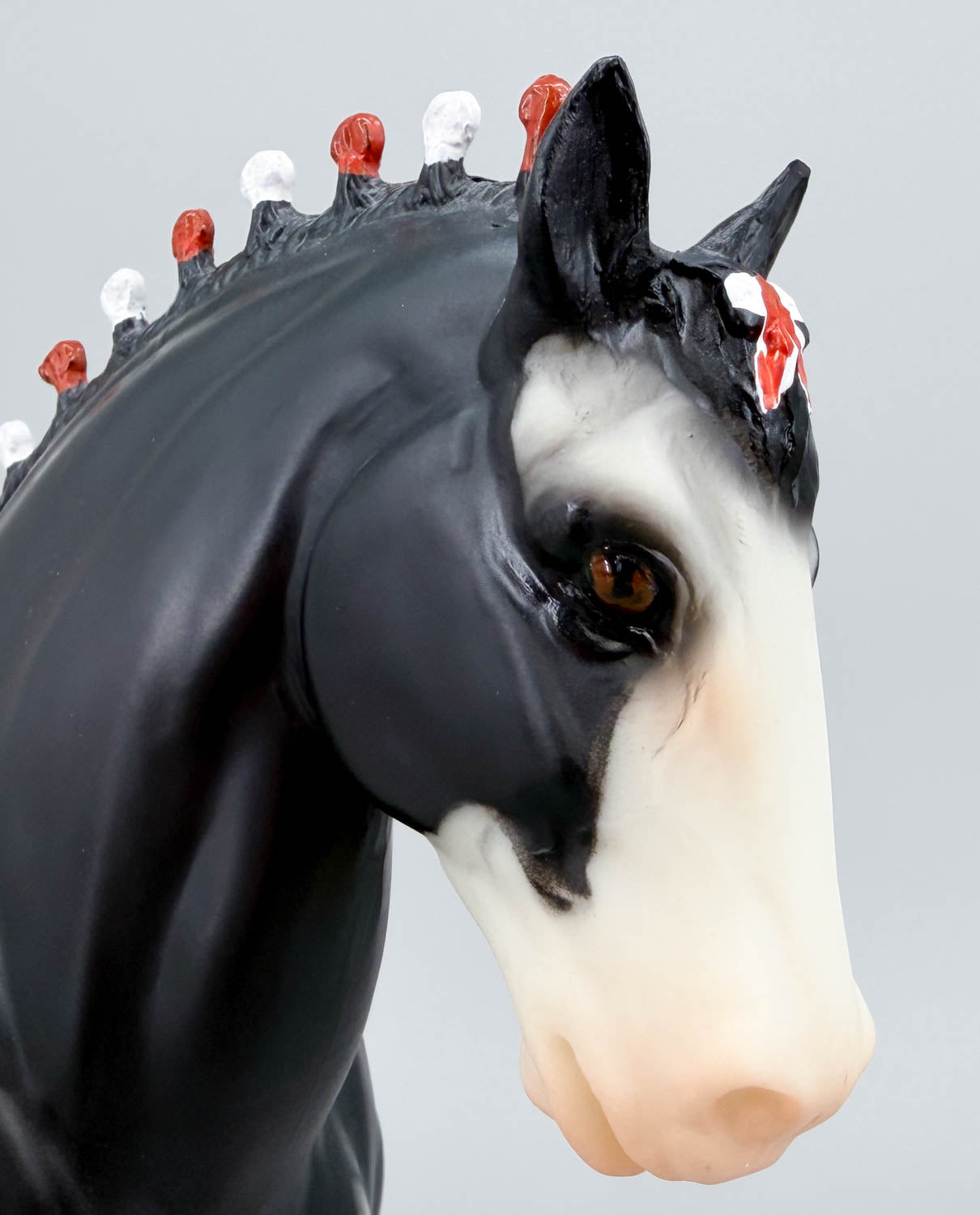 Clydesdale Stallion ~ Laddie II - Bi-Eyed Version