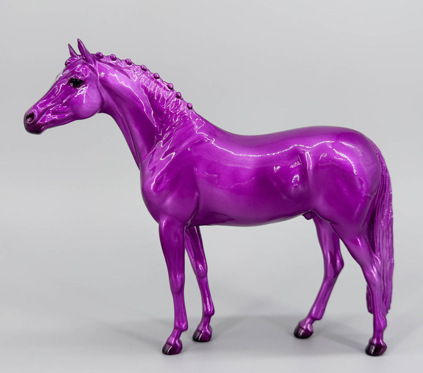 German Riding Pony ~ Gabriel, Purple - 2022 Christmas Web Special