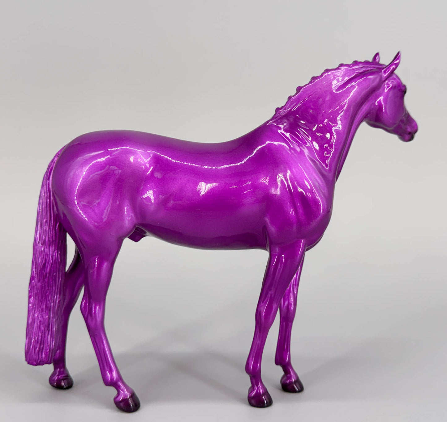 German Riding Pony ~ Gabriel, Purple - 2022 Christmas Web Special