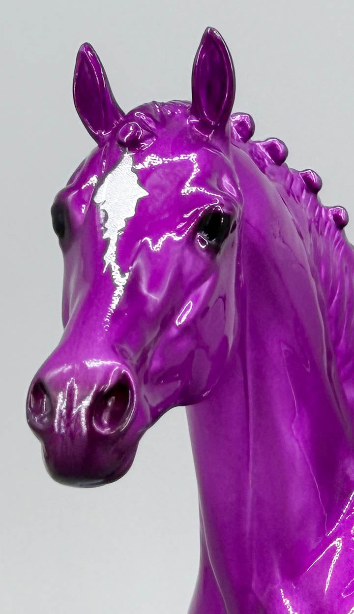 German Riding Pony ~ Gabriel, Purple - 2022 Christmas Web Special