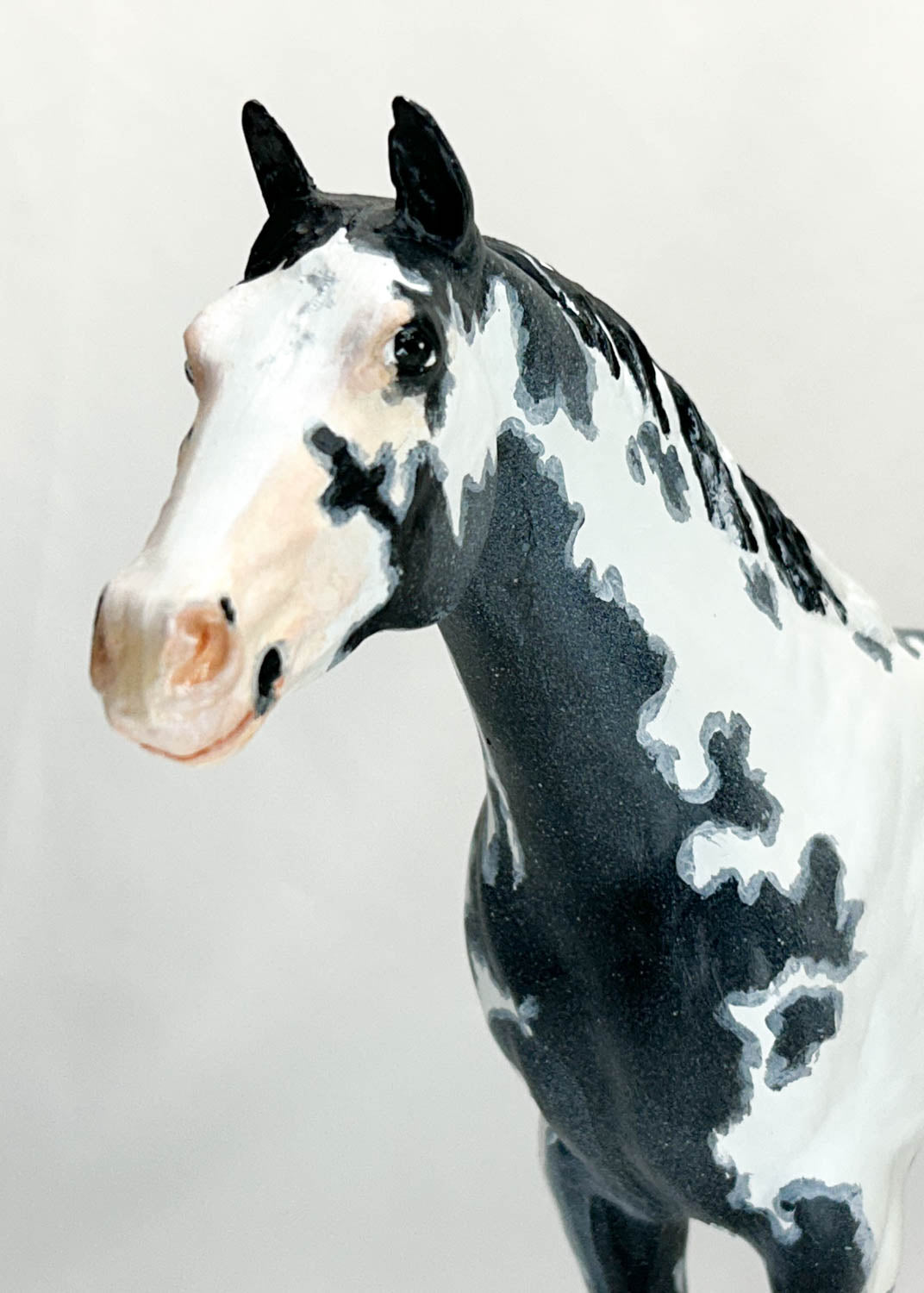 Ideal Quarter Horse - Custom Blue Roan Paint