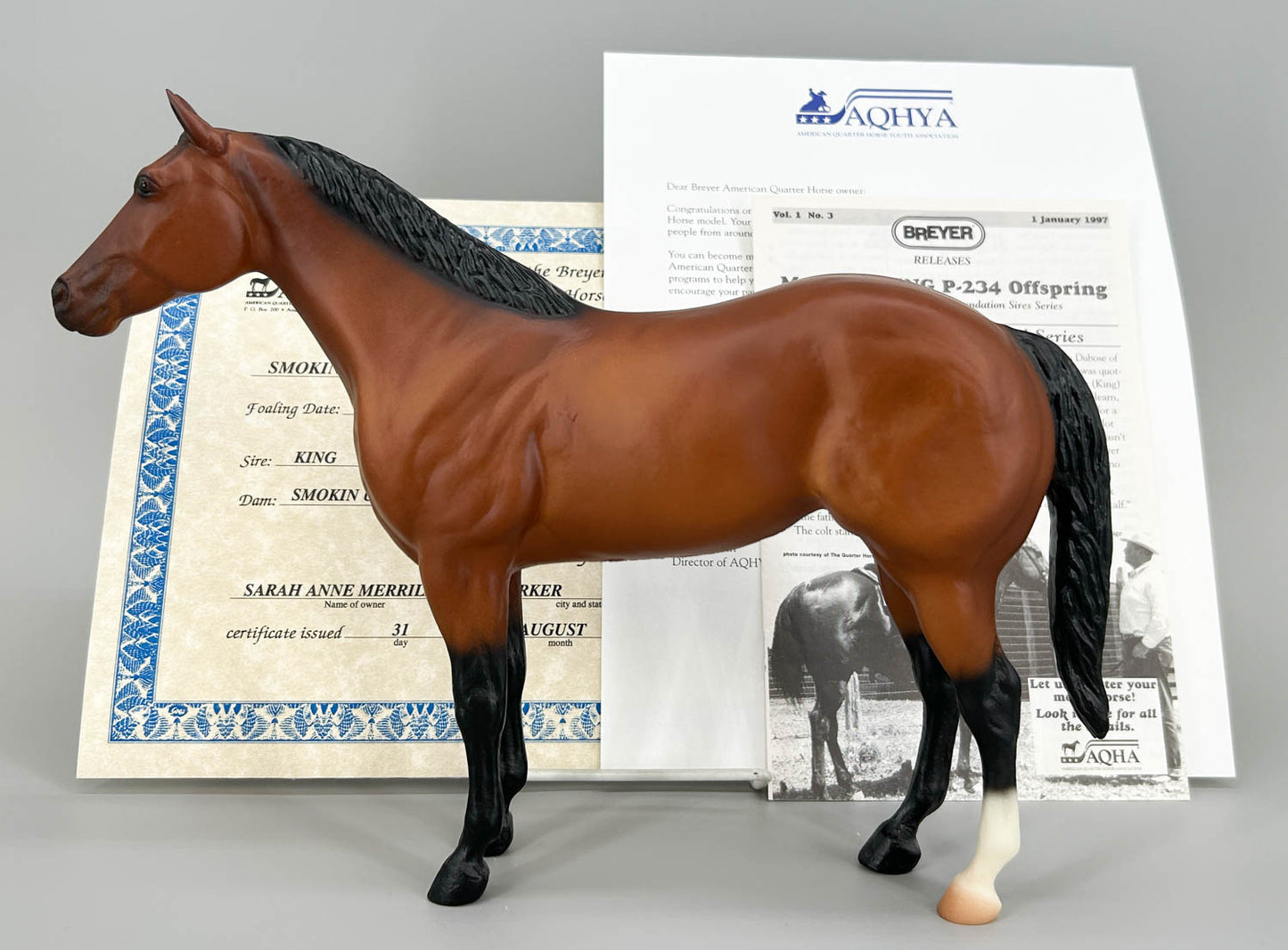 Ideal Quarter Horse ~ Progeny of King P-234