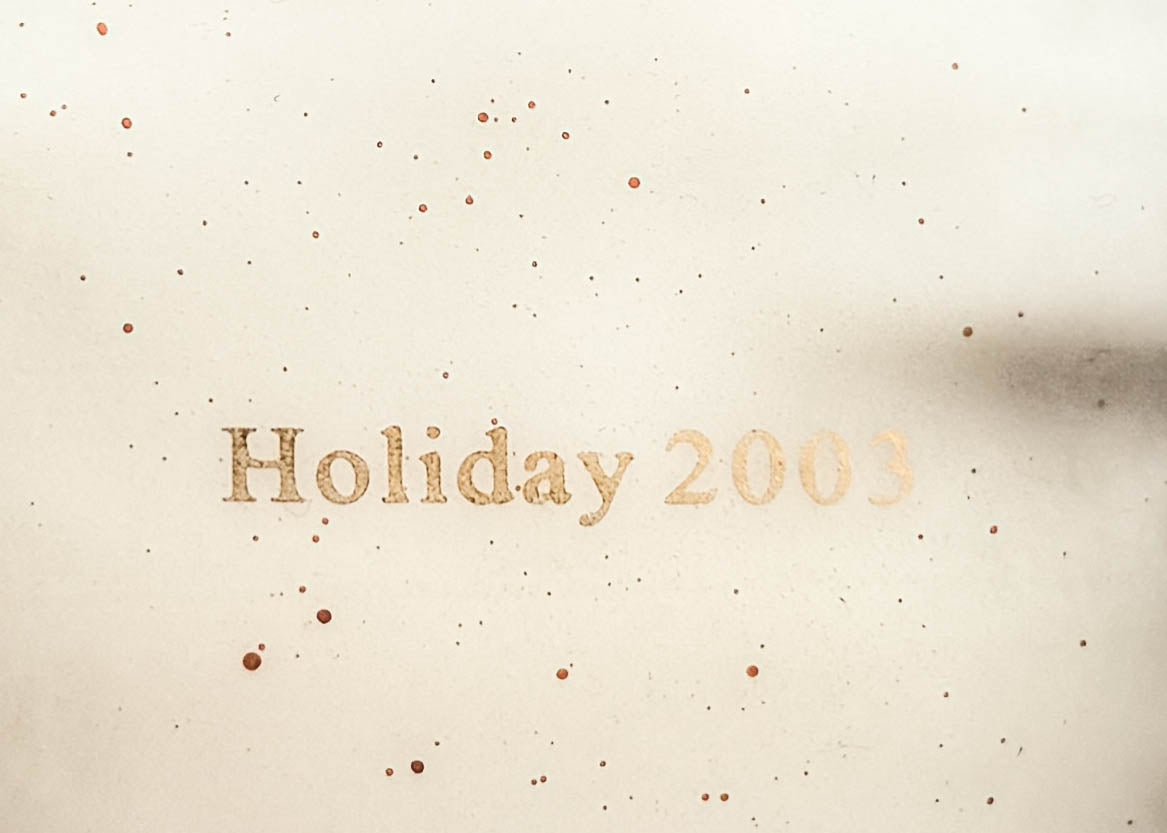 2003 Holiday Horse - Khemosabi ~ Silent Knight
