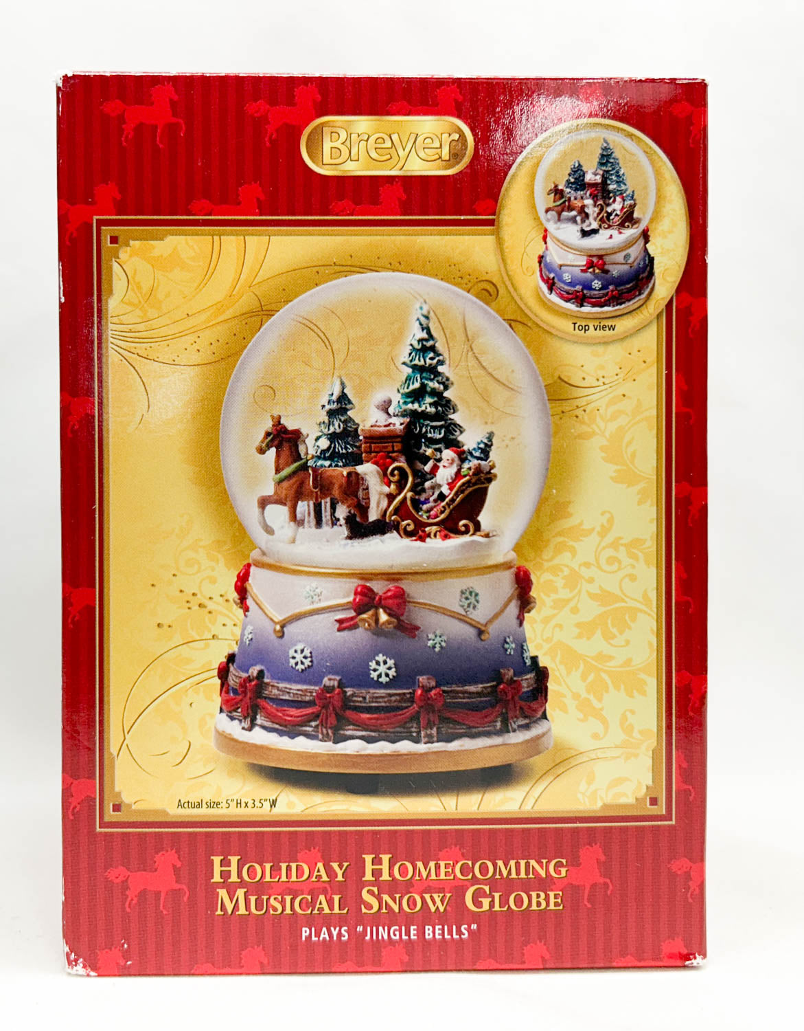 2012 Holiday Snow Globe ~ Holiday Homecoming