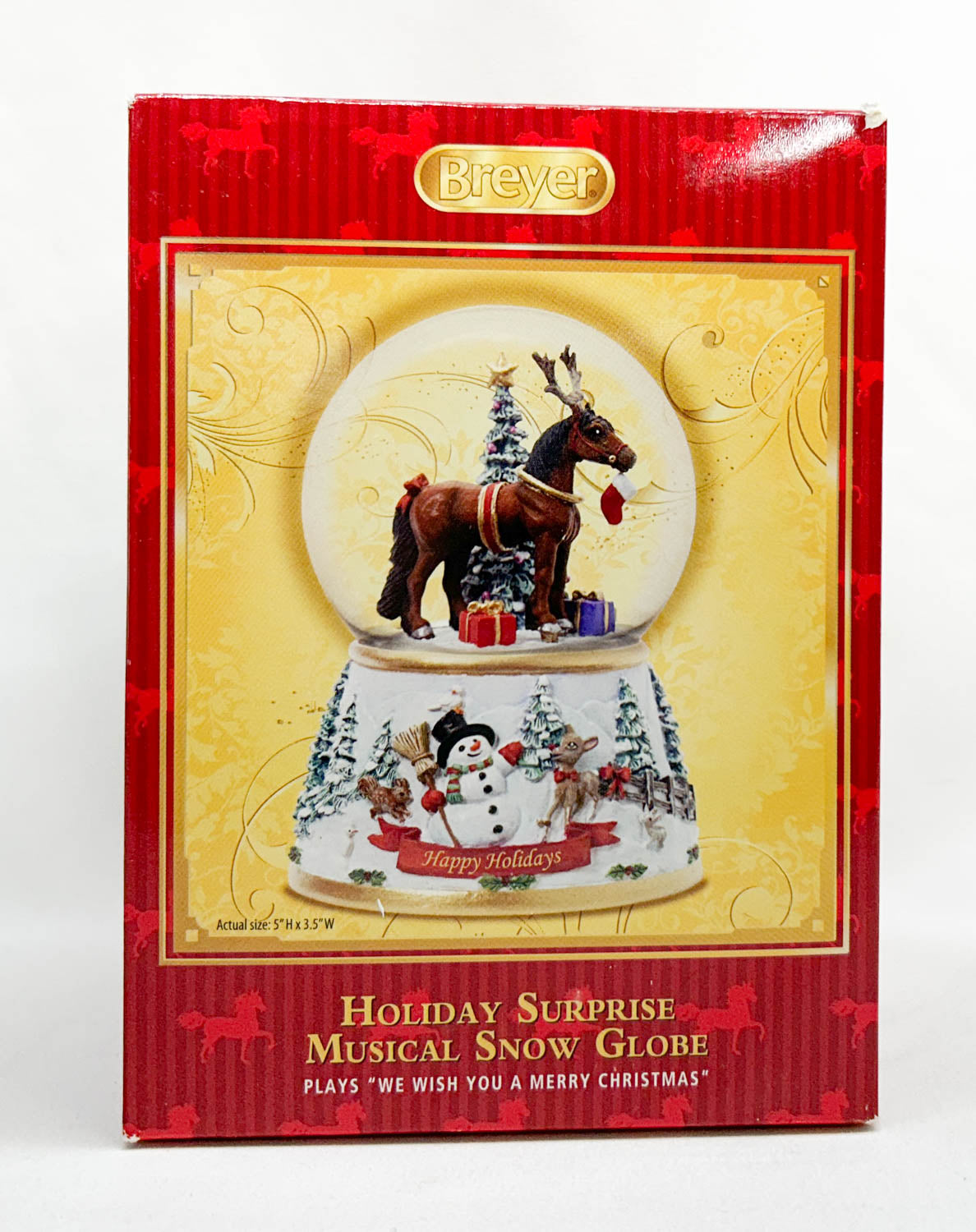 2013 Holiday Snow Globe ~ Holiday Surprise