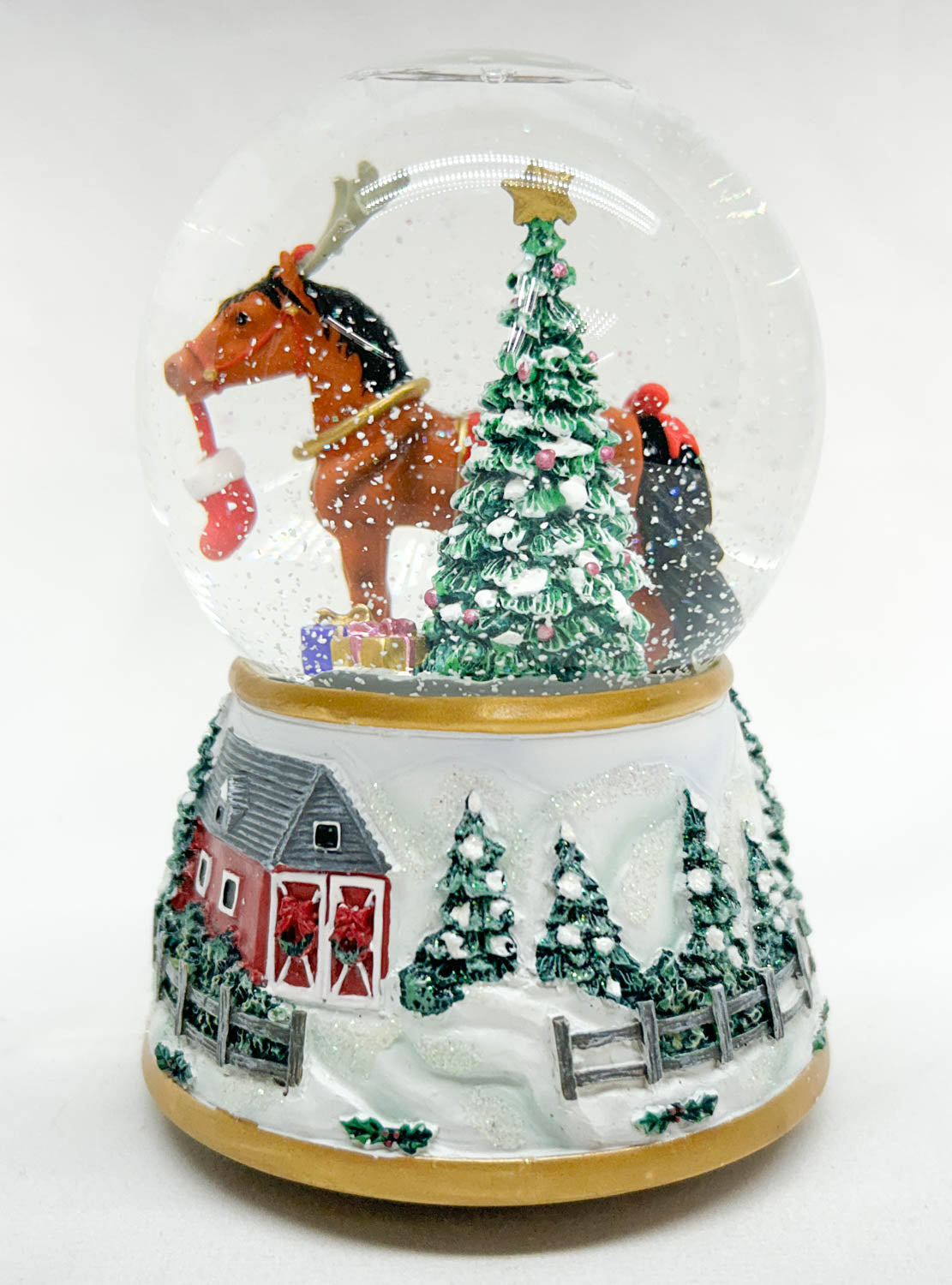 2013 Holiday Snow Globe ~ Holiday Surprise