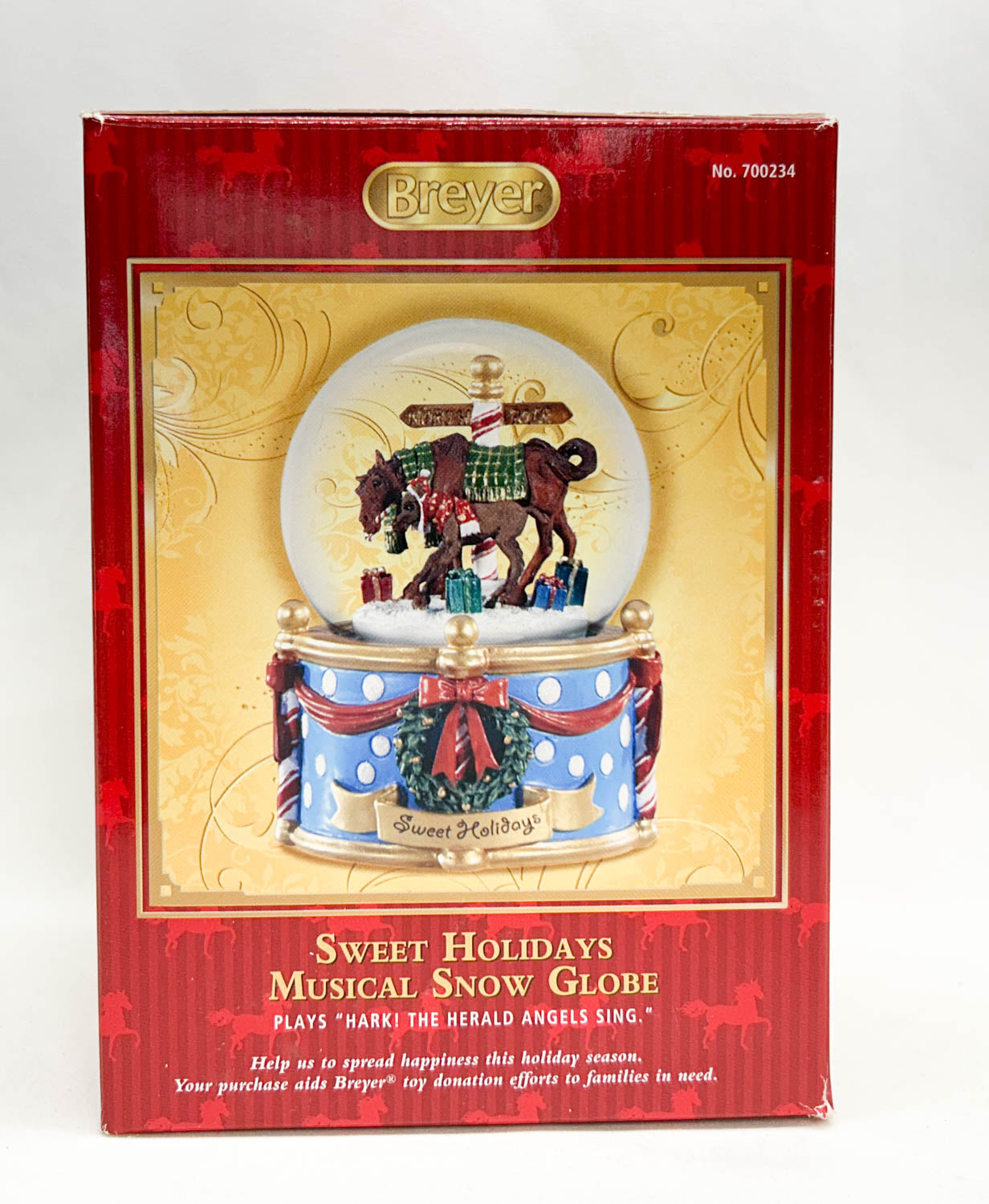 2014 Holiday Snow Globe ~ Sweet Holidays