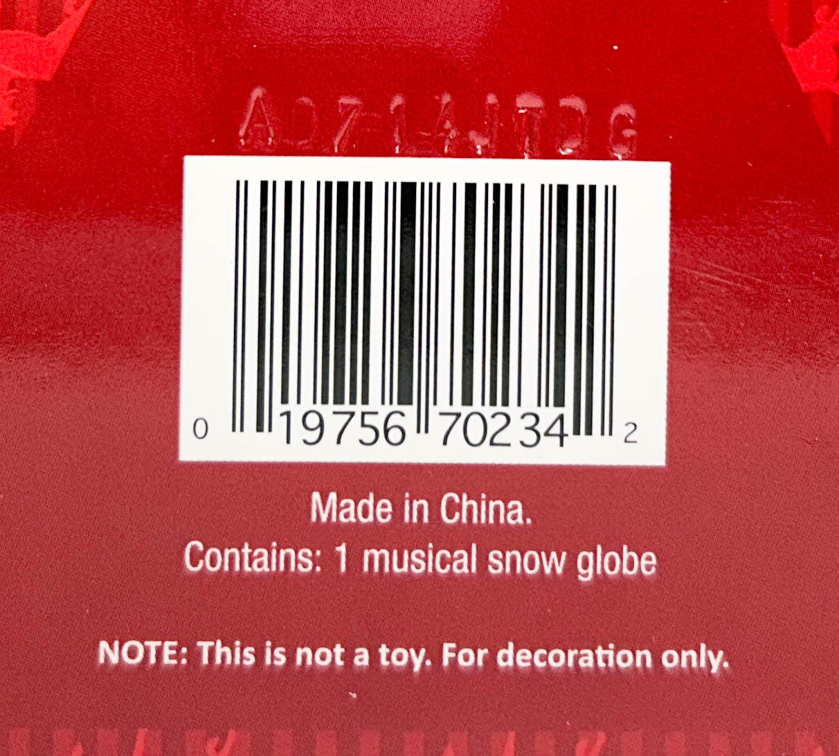 2014 Holiday Snow Globe ~ Sweet Holidays