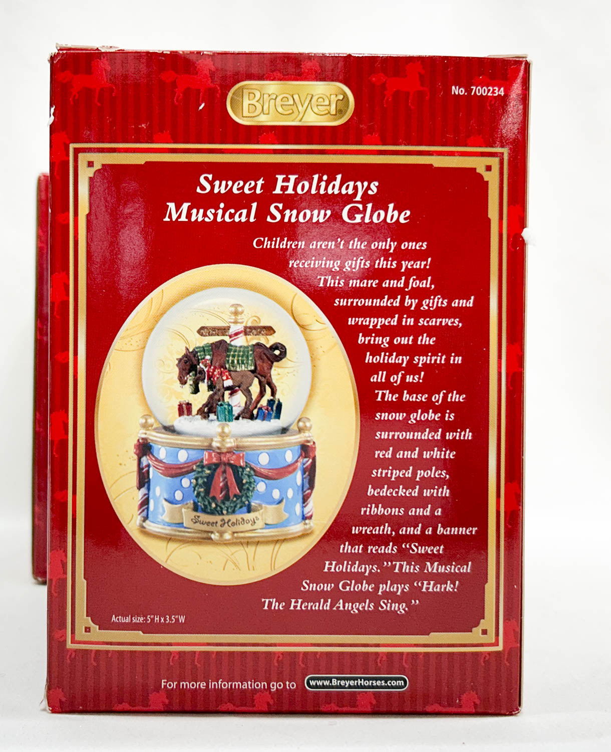 2014 Holiday Snow Globe ~ Sweet Holidays