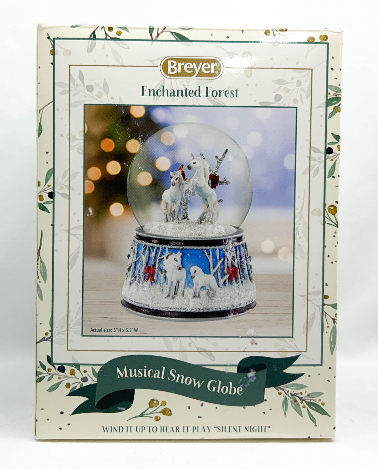 2020 Holiday Snow Globe ~ Enchanted Forest
