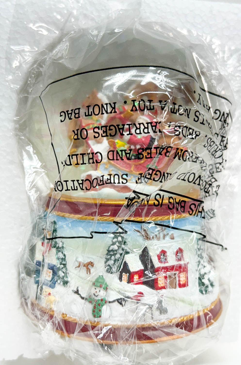 2021 Musical Snow Globe - Santa's Sleigh