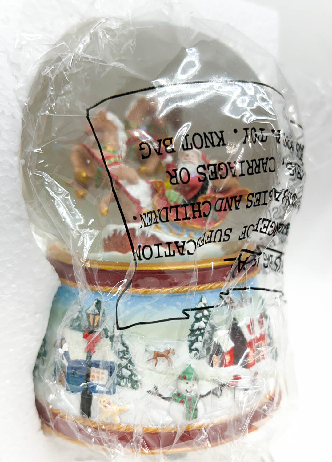 2021 Musical Snow Globe - Santa's Sleigh