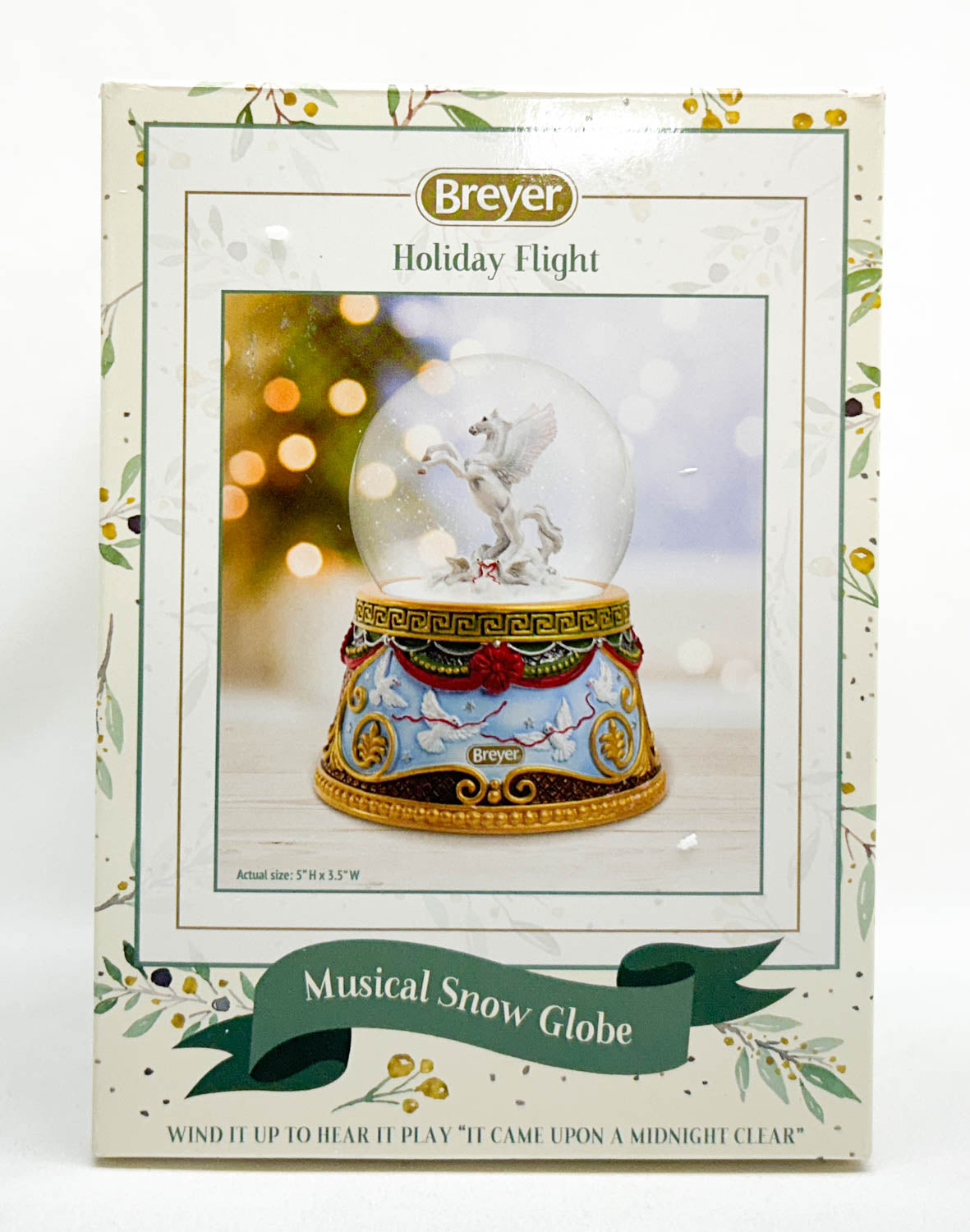 2023 Holiday Snow Globe ~ Holiday Flight