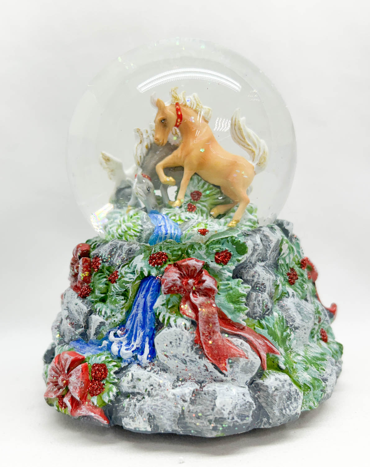 2024 Holiday Snow Globe ~ Winter Woodland