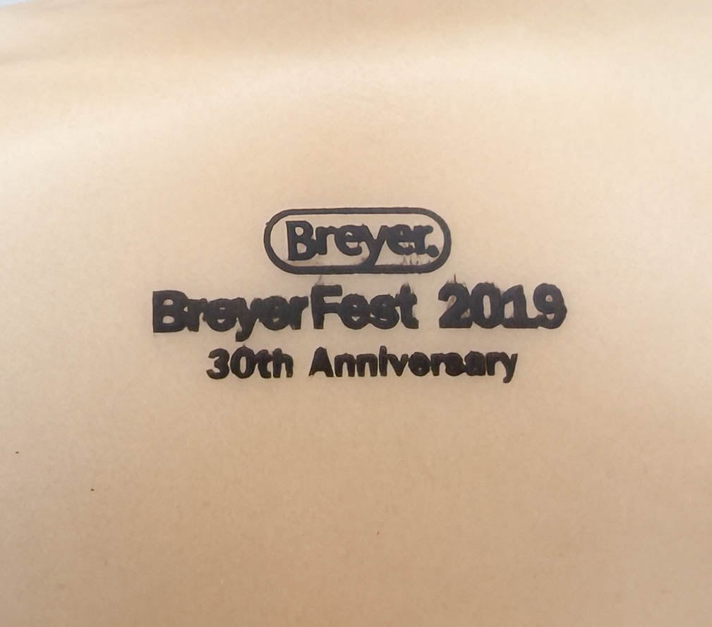 Standing Thoroughbred ~ Rocket - BreyerFest 2019 SR