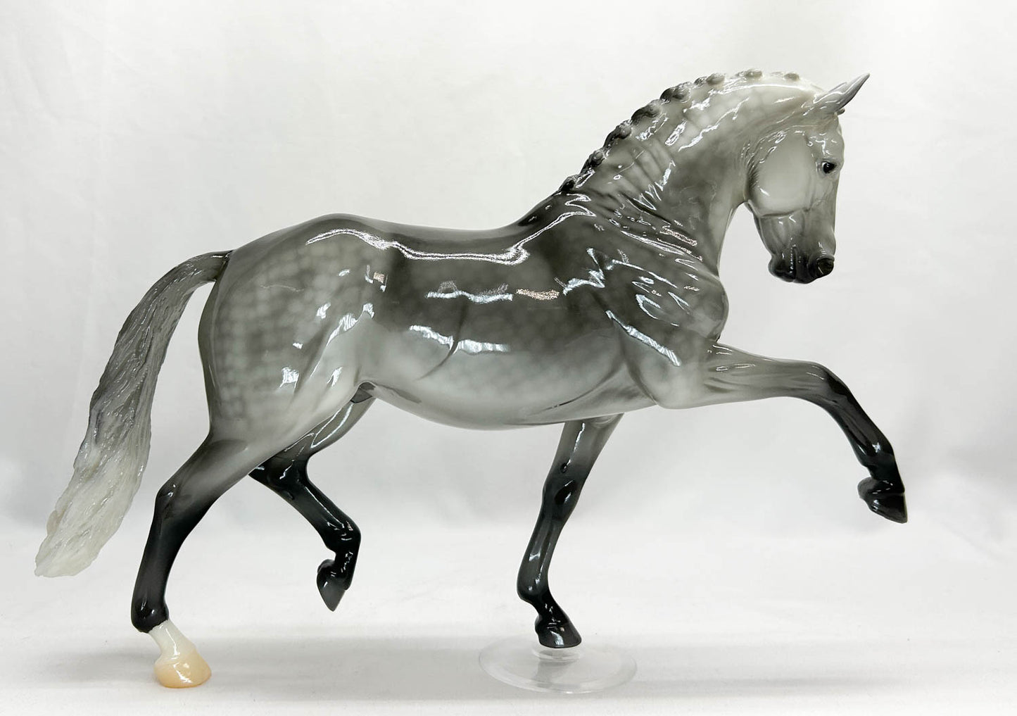 Totilas ~ Seize The Day Surprise, GLOSSY Dapple Grey - 2025 BreyerFest SR