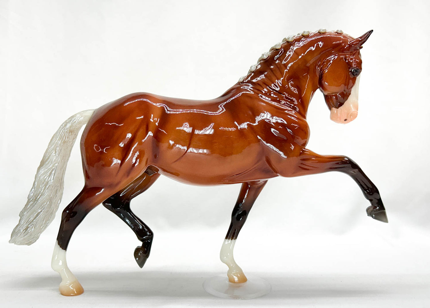 Totilas ~ Seize The Day Surprise, GLOSSY Silver Bay - 2025 BreyerFest SR