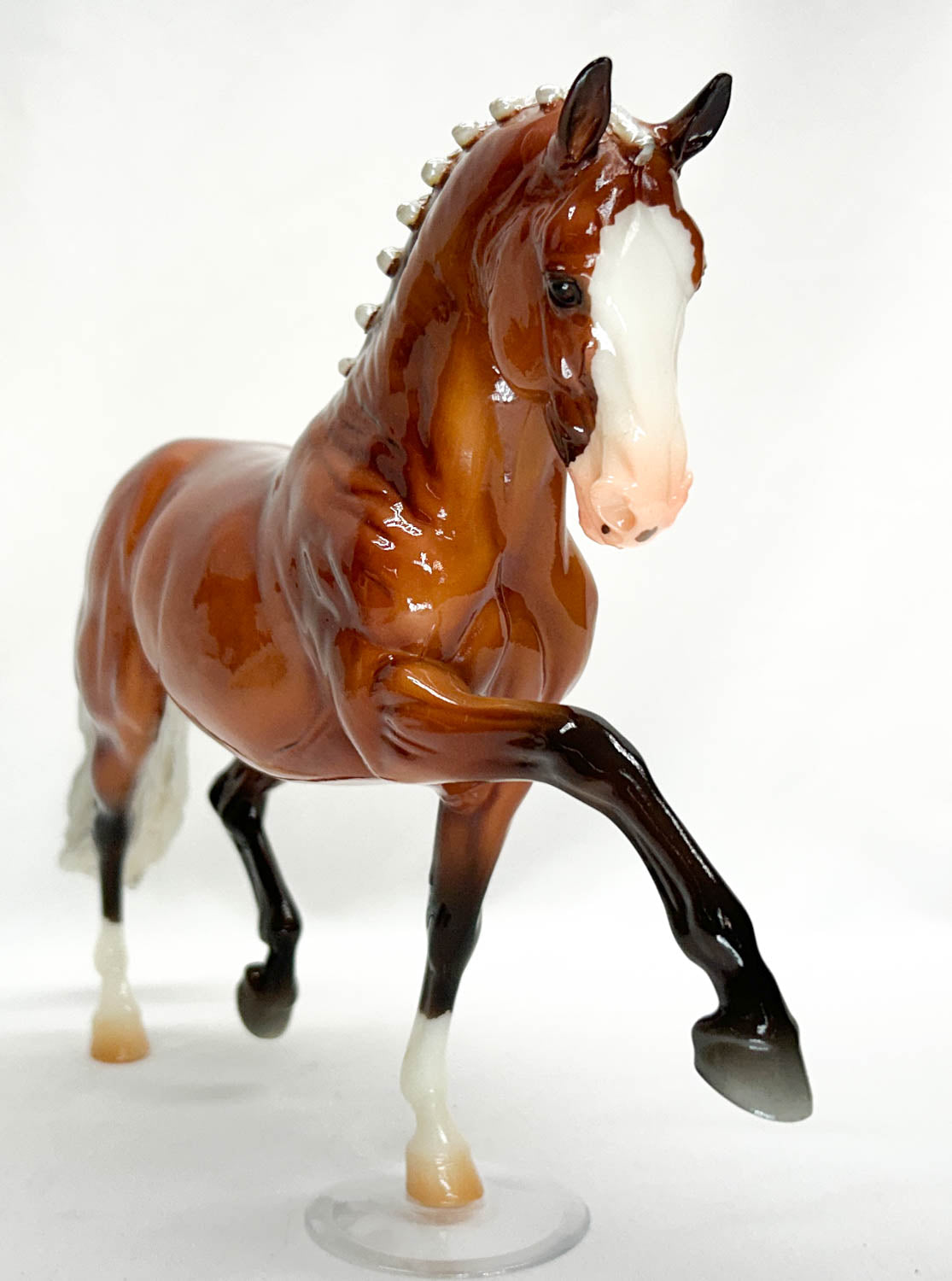 Totilas ~ Seize The Day Surprise, GLOSSY Silver Bay - 2025 BreyerFest SR