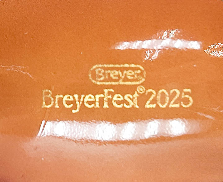 Totilas ~ Seize The Day Surprise, GLOSSY Silver Bay - 2025 BreyerFest SR