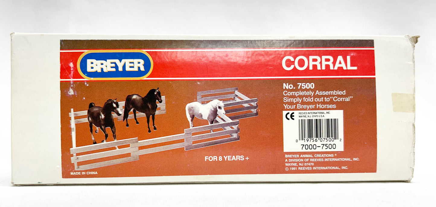 Wood Corral - (Breyer Traditional Size) Early 1980s Box