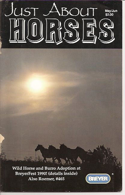 Just About Horses Magazine Vol. 17 No. 2, 1990, Apr/May