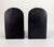 Bookends, Black and Verdigris Rearing Horses