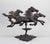 Candle Holder, Galloping Mustangs