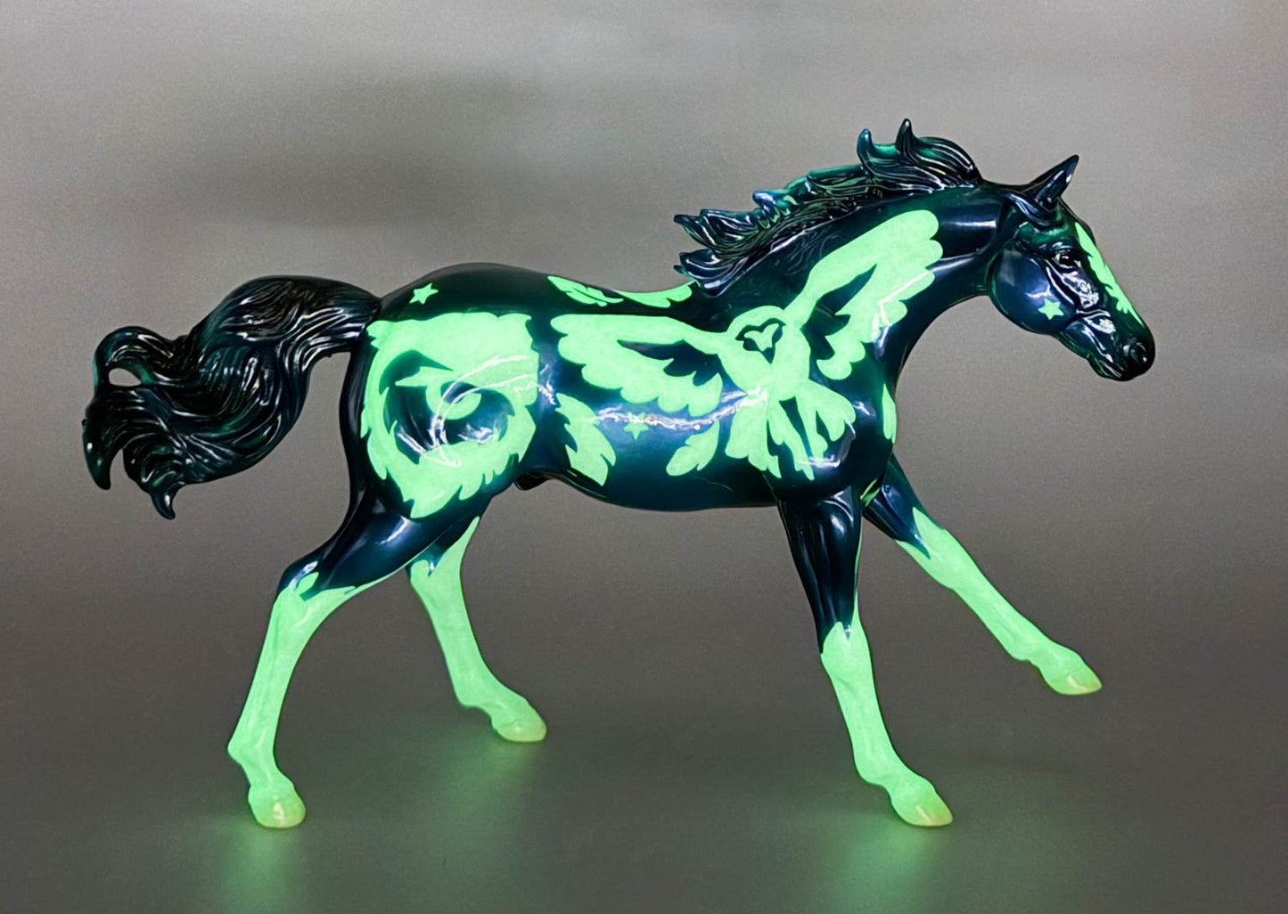 American Quarter Horse Stallion ~ Screech - Halloween SR
