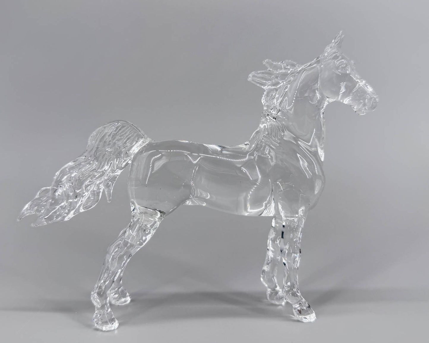 Saddlebred Stallion ~ Standing Ovation - Breyer Crystal