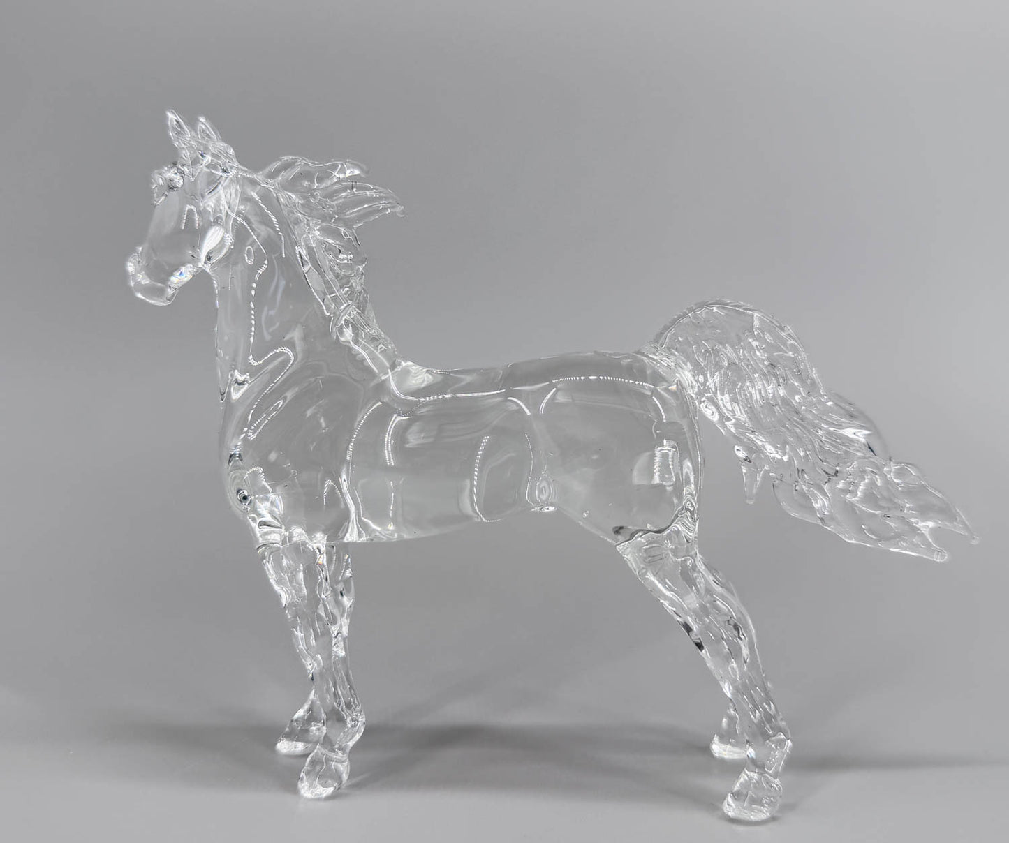 Saddlebred Stallion ~ Standing Ovation - Breyer Crystal