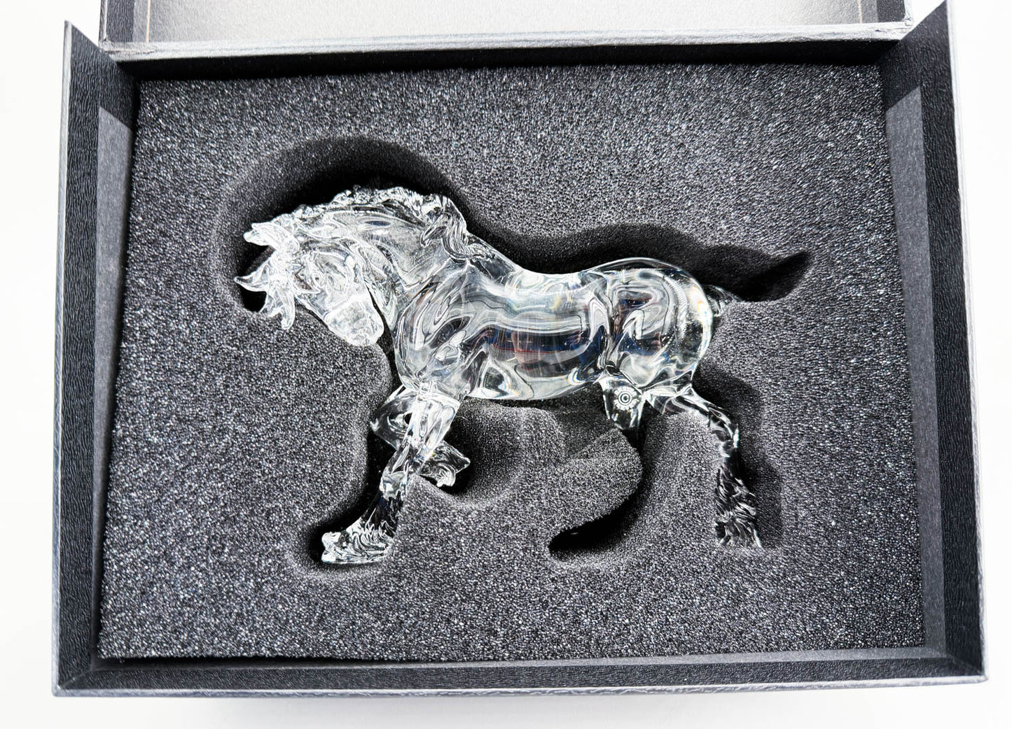 Shire Mare ~ Defiant - Breyer Crystal
