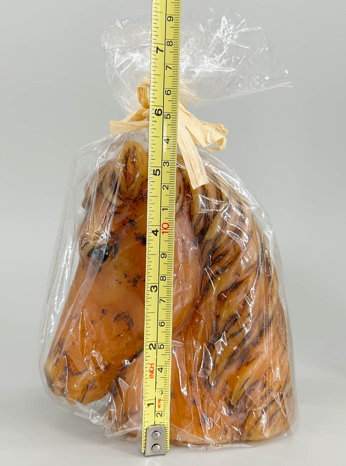 Horse Head Candles, Matching Pair - 6" H