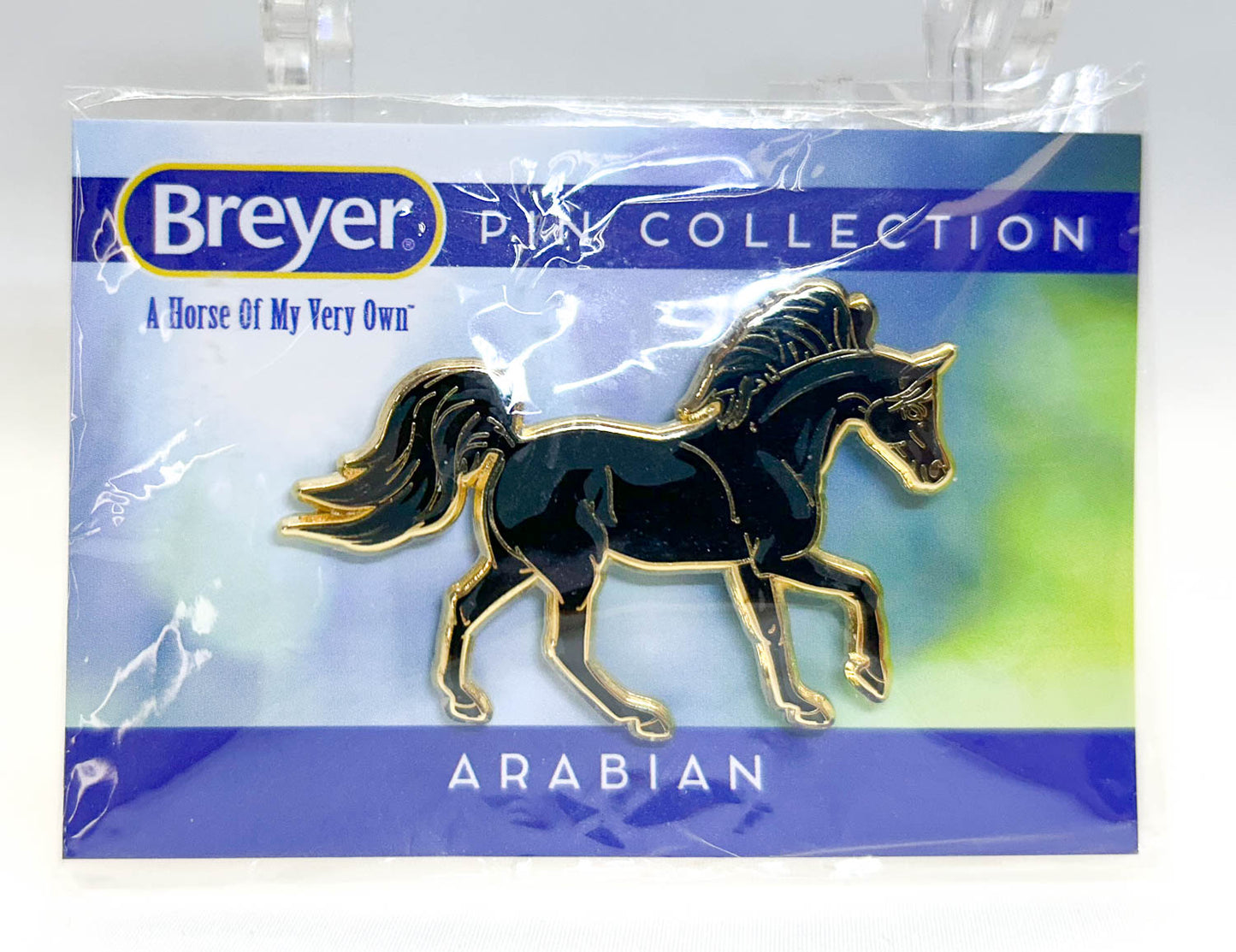 Lapel Pin ~ Classic Galloping Arabian - - The Black Stallion