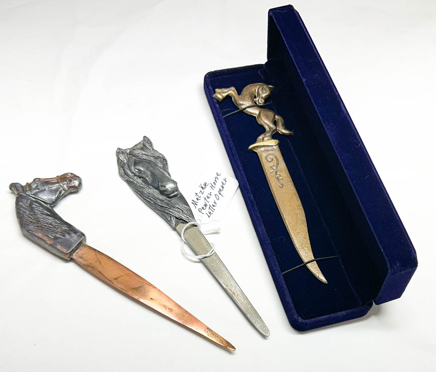 Horse-Themed Vintage Letter Opener Collection - Group 3